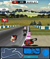 скриншот java игры Moto GP 08