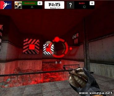 скриншот java игры Half Life arena 3D