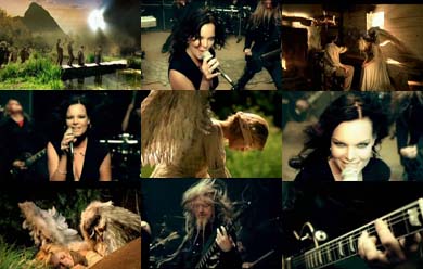 кадры клипа Nightwish - Amaranth