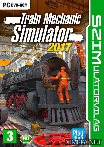 постер игры Train Mechanic Simulator 2017