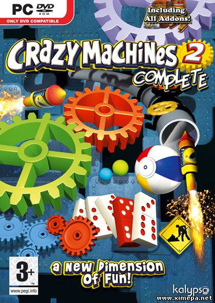 Скачать игру Crazy Machines 2 Complete бесплатно торрент