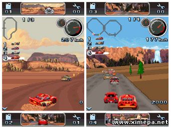 скриншоты java игры Тачки 2 Радиатор-Спрингз 500