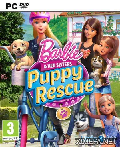 постер игры Barbie and Her Sisters Puppy Rescue