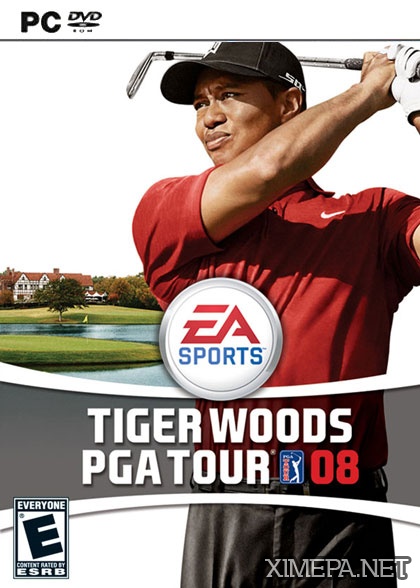 постер игры Tiger Woods PGA Tour 08