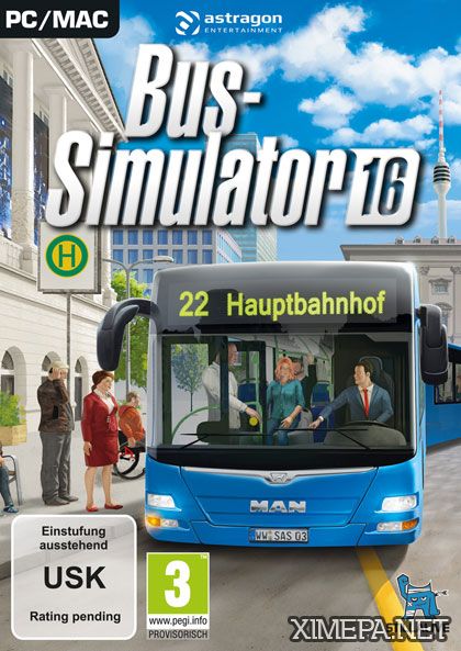 постер игры Bus Simulator 16