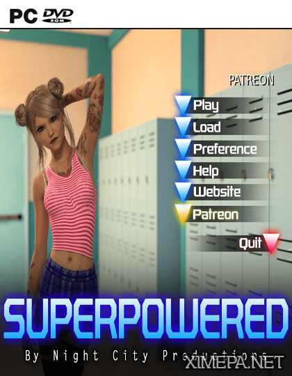 постер игры Super Powered