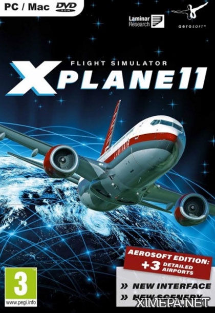 постер игры X-Plane 11: Global Scenery
