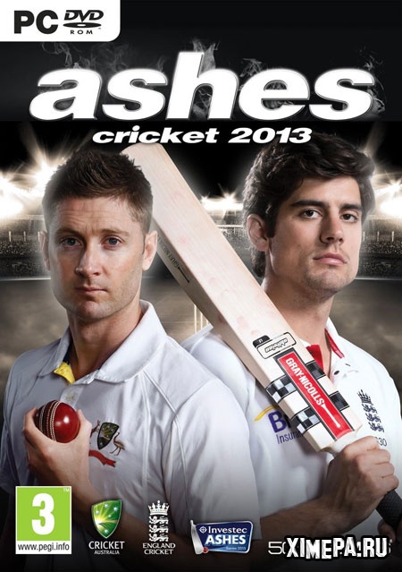 постер игры Ashes Cricket 2013