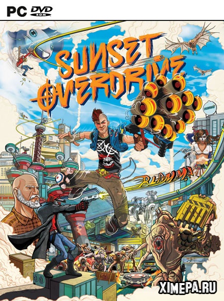 постер игры Sunset Overdrive