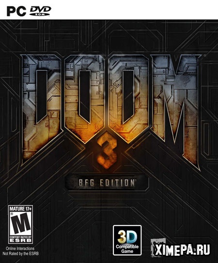 постер игры Doom 3: BFG Edition