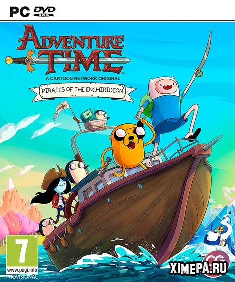постер игры Adventure Time: Pirates of the Enchiridion