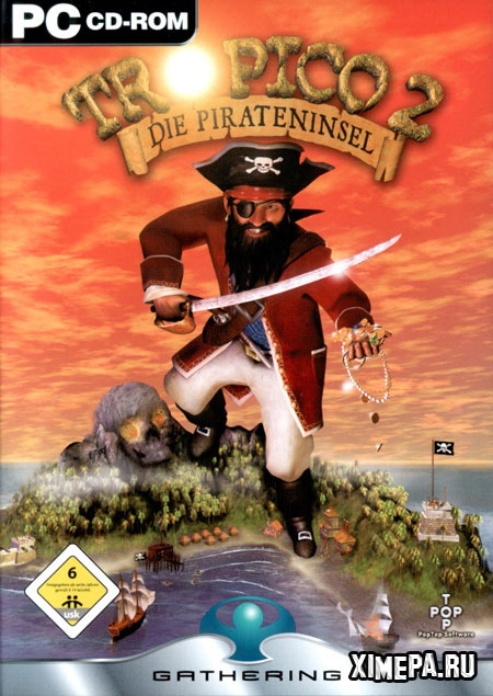 постер игры Tropico 2: Pirate Cove