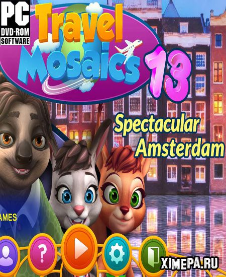 постер игры Travel Mosaics 13: Spectacular Amsterdam