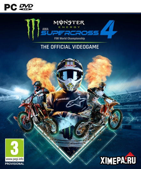 постер игры Monster Energy Supercross - The Official Videogame 4