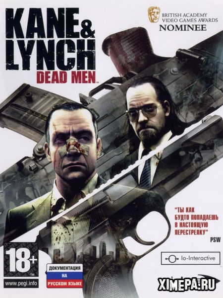 постер игры Kane and Lynch: Dead Men