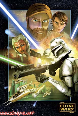 постер сериала Звездные Войны: Войны Клонов