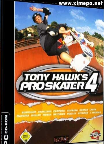 Скачать игру Tony Hawk's Pro Skater 4 бесплатно торрент