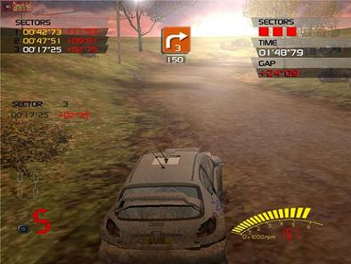 скриншот игры V-Rally 3