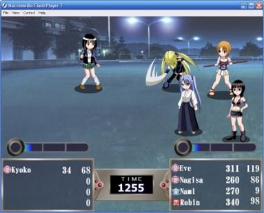 скриншот игры J-Girl Fight