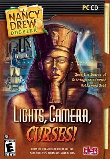 постер игры Nancy Drew Dossier: Lights, Camera, Curses!