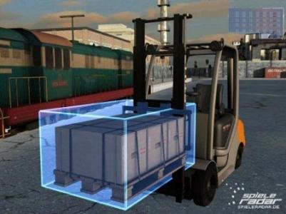 скриншот игры Forklift Truck Simulator 2009