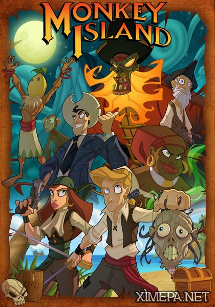 постер игры Tales of Monkey Island