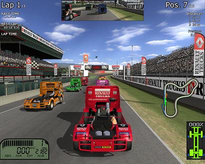 Скачать ПК игру \ Renault Truck Racing (2009/Анг)