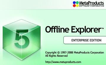 MetaProducts Offline Explorer Enterprise v5.6.3090