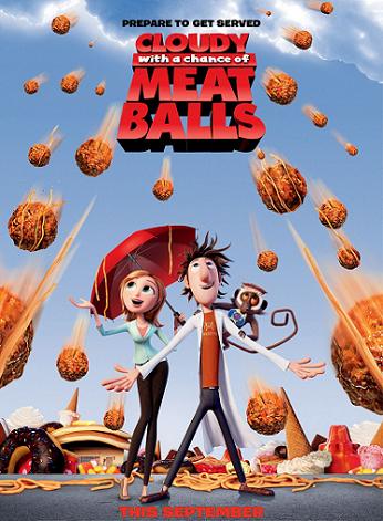 Облачно, возможны осадки в виде фрикаделек (Cloudy with a Chance of Meatballs)