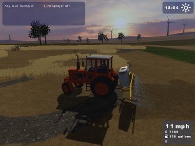 скриншот игры Farming Simulator 2009