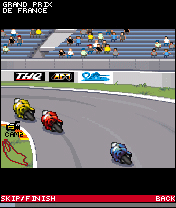 скриншоты java игры Moto GP manager