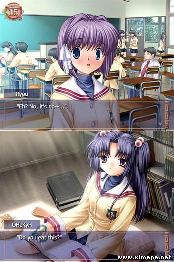 Скриншоты игры Clannad