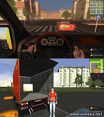 Скриншоты игры - Lieferwagen-Simulator 2010