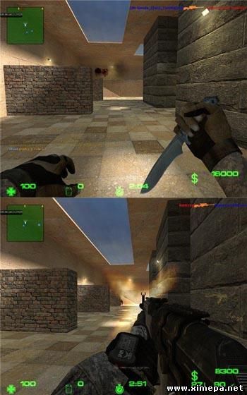 Скриншоты игры - Counter Strike Source - Modern Warfare MOD