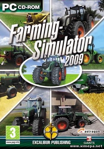 постер игры Farming Simulator 2009