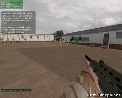 Скриншот игры Virtual Battlespace 2 JCOVE Lite
