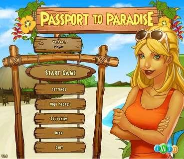 постер игры Passport to Paradise