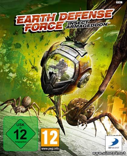 постер игры Earth Defense Force: Insect Armageddon