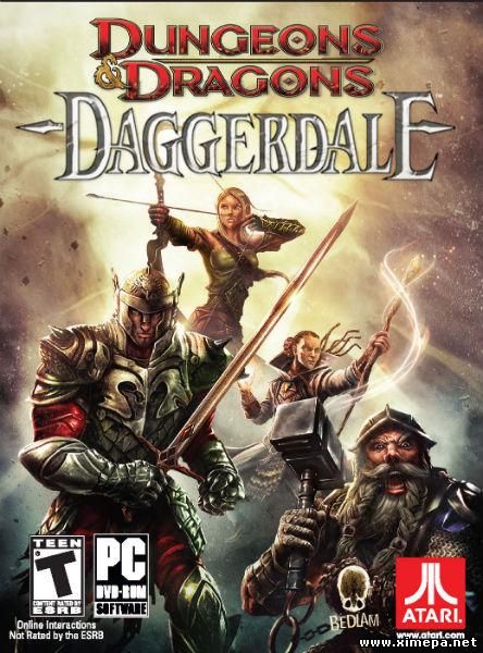 постер игры Dungeons and Dragons Daggerdale