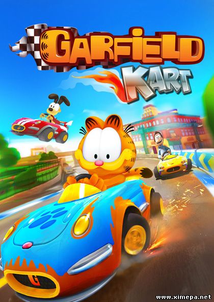 Скачать игру Garfield Kart торрент бесплатно