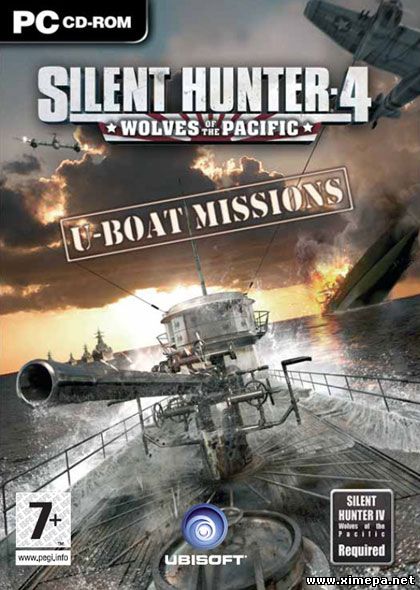 постер игры Silent Hunter 4: Волки Тихого океана