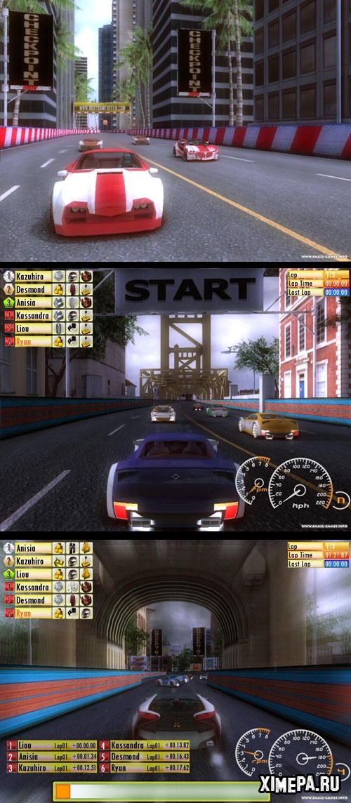 скриншоты игры GT Speed Racing