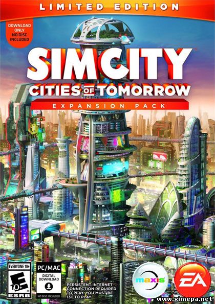 постер игры SimCity: Cities of Tomorrow
