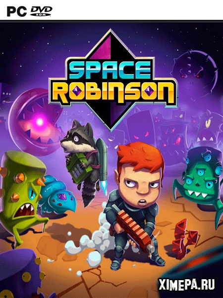 постер игры Space Robinson: Hardcore Roguelike Action