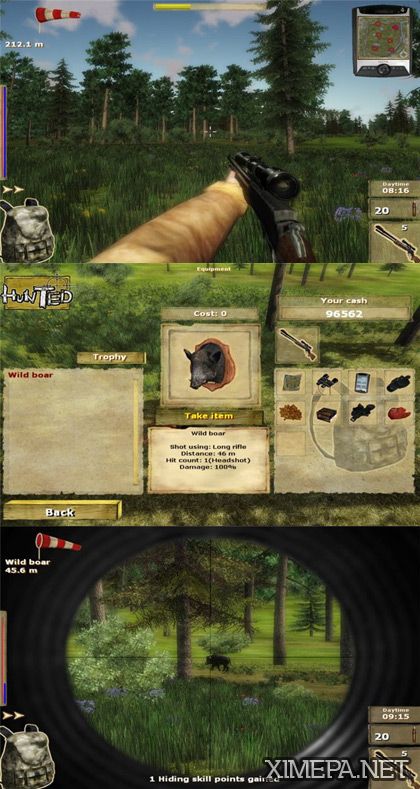 скриншоты игры 3D Hunting 2010