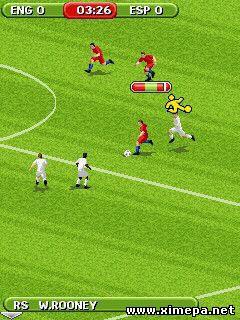Скриншот java игры Евро 2008