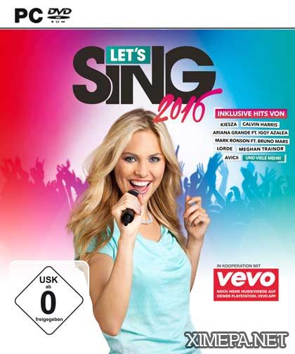 постер игры Let's Sing 2016