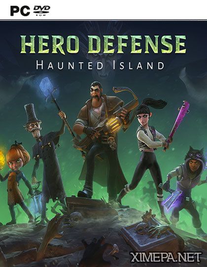 игра Hero Defense - Haunted Island