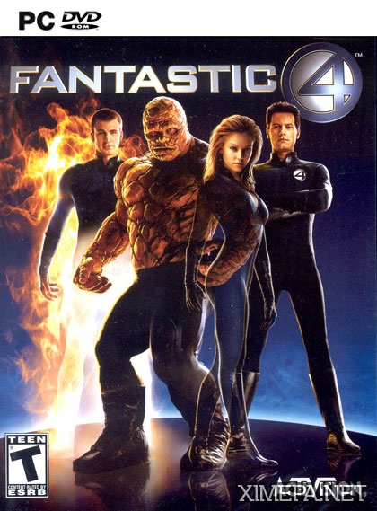 Скачать Игру Фантастическая Четвёрка (2005|Рус|Англ) - Action.