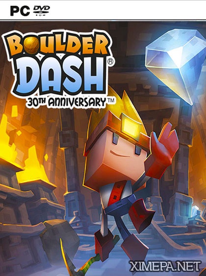 постер игры Boulder Dash - 30th Anniversary